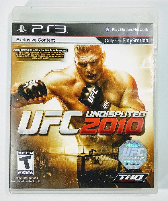 Jogo UFC Undisputed 3 - PS3 - MeuGameUsado