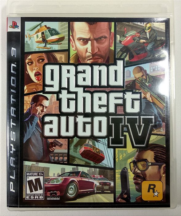 Grand Theft Auto IV GTA 4 - Xbox 360/Xbox One - Game Games - Loja de Games  Online