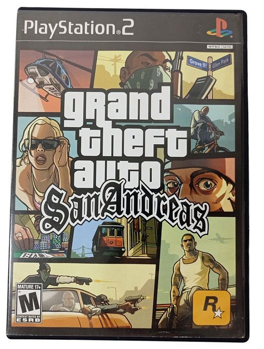 Jogo GTA San Andreas Original - PS2