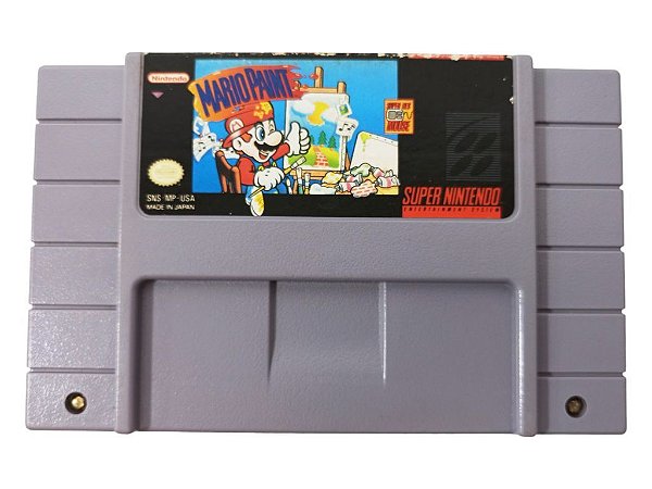 Jogo Mario Paint Original - SNES