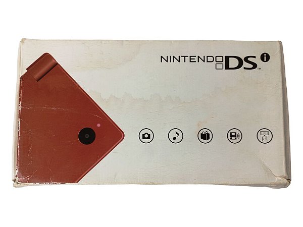 Nintendo DSI Matte Red - NDS (Inclui R4 com cerca de 1000 Jogos)