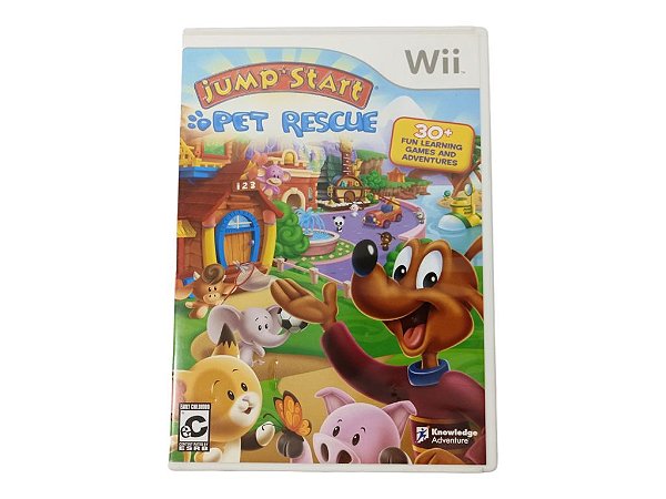 Jogo Jump State Pet Rescue Original - Wii