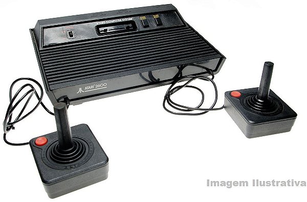 Console Atari 2600S Polyvox (com AV stereo)