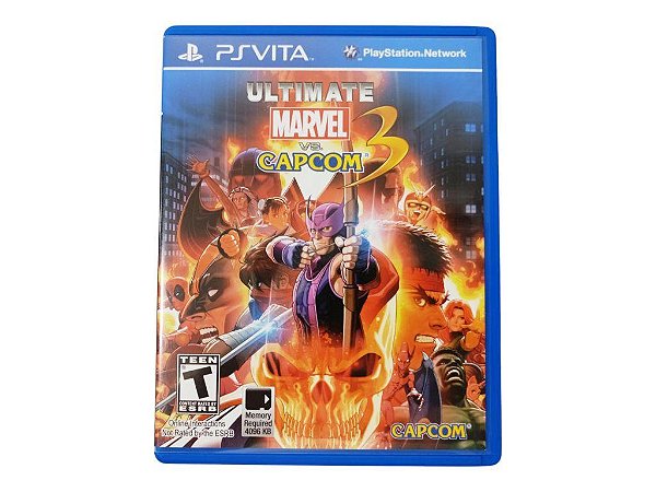 Jogo Ultimate Marvel Vs Capcom 3 - PS Vita