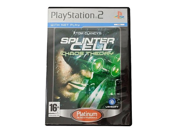 Jogo Splinter Cell Chaos Theory Original [EUROPEU] - PS2