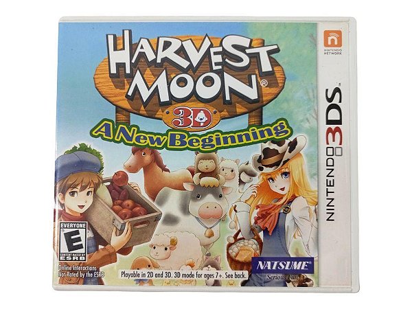 Jogo Harvest Moon 3D A New Begnning Original - 3DS