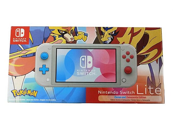 Console Nintendo Switch Lite Zacian and Zamazenta Edition