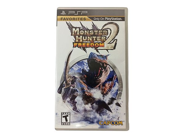 Jogo Monster Hunter Freedom 2 Original - PSP