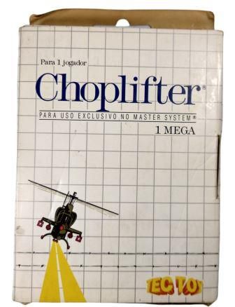 Jogo Choplifter - Master System