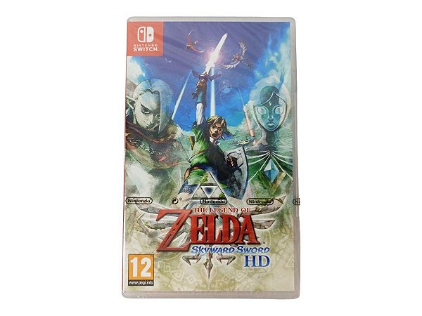 Jogo Zelda Skyward Sword HD (lacrado) - Switch