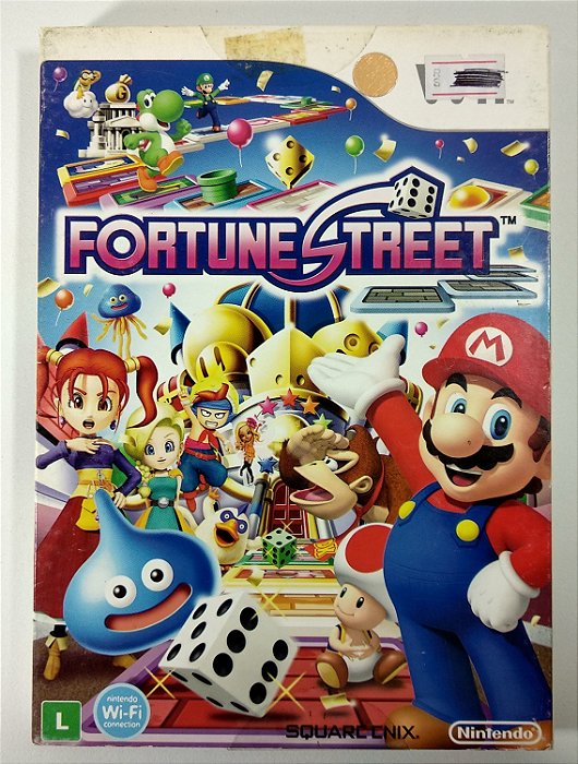 Jogo Fortune Street Original (Lacrado) - Wii