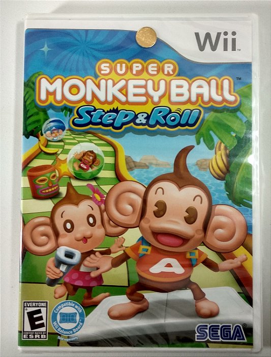 Super Monkey Ball Step & Roll Original (Lacrado) - Wii