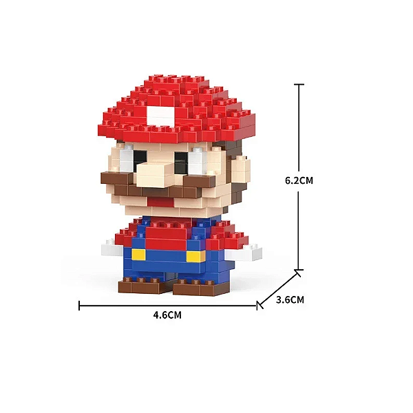 Blocos de Montar BRICKS Mario (micro)