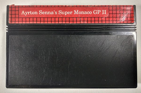 Ayrton Senna Super Monaco GP II - Master System - Sebo dos Games ...