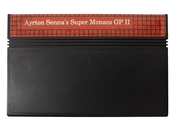 Jogo Ayrton Senna Super Monaco GP II - Master System