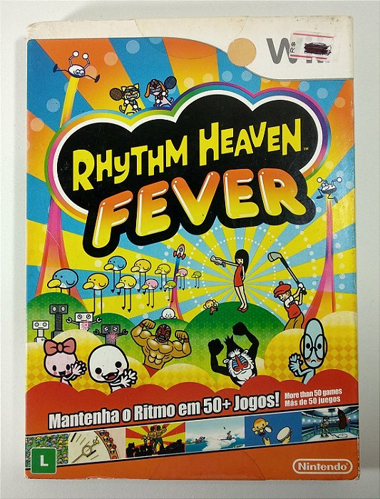 Rhythm Heaven Fever Original (Lacrado) - Wii