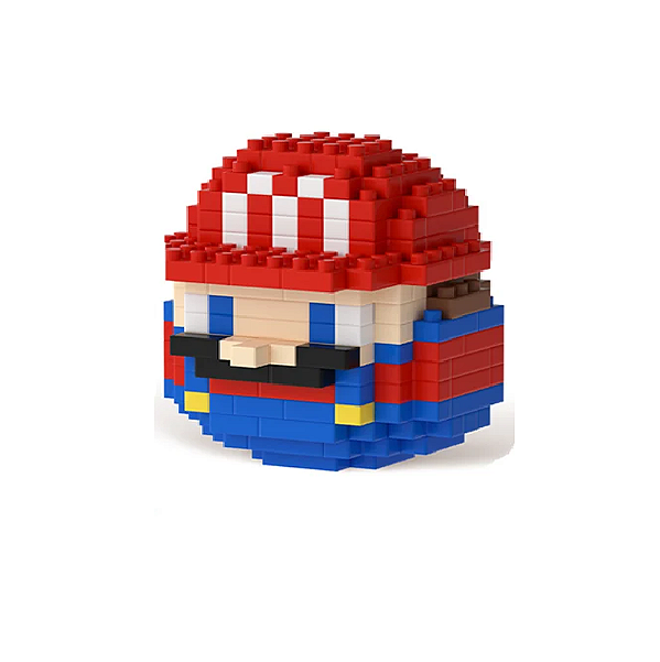 Blocos de Montar DAMO EGG Mario (micro)