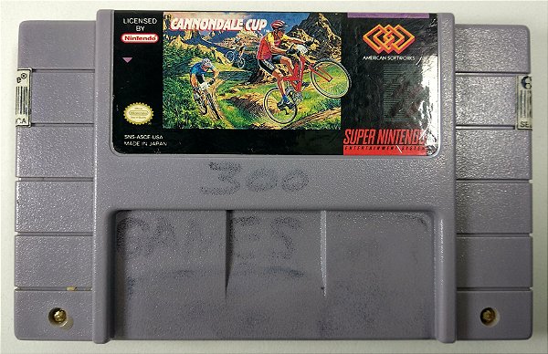 Jogo Cannondale Cup Original - SNES