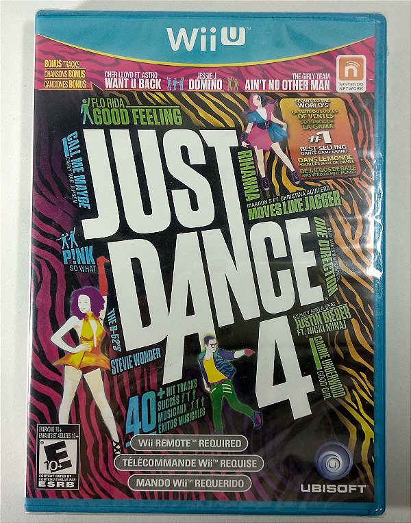 Jogo Just Dance 4 Original (Lacrado)  - Wii U