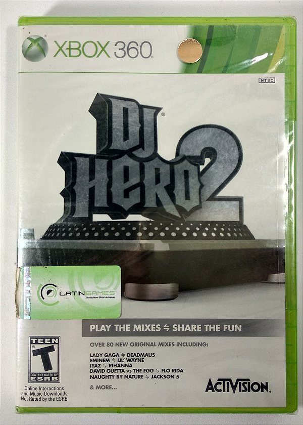 DJ hero 2 (Lacrado) - Xbox 360