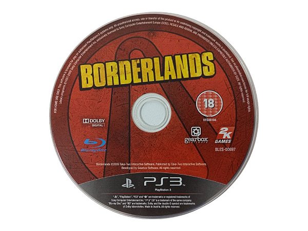 Jogo Borderlands - PS3