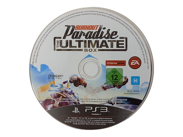 Jogo Burnout Paradise Ultimate Box - PS3