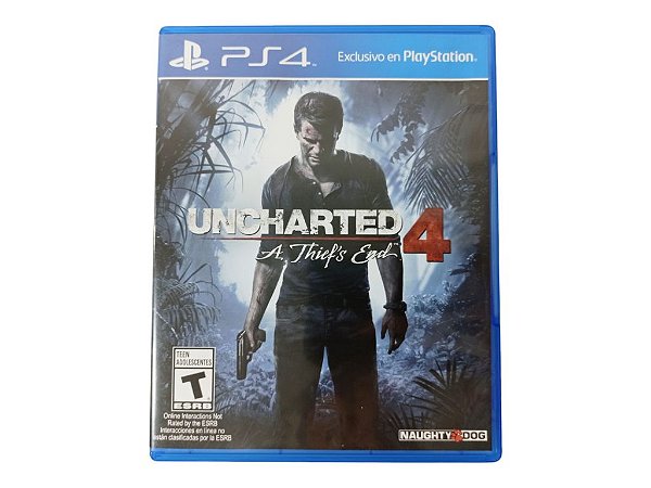 Jogo Uncharted 4 A Thiefs End - PS4