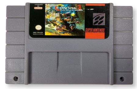 Jogo Contra III - SNES - Sebo dos Games - 10 anos!