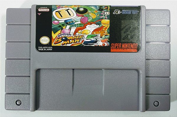 Jogo Super Bomberman 5 - SNES