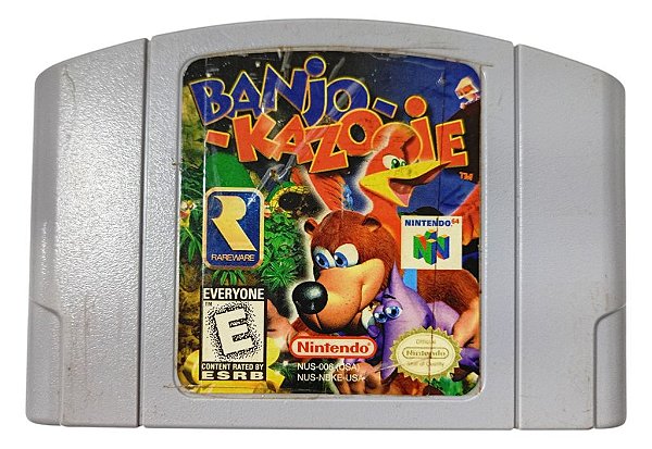 Jogo Banjo Kazooie Original - N64