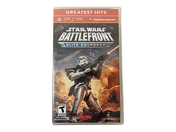 Jogo Star Wars Battlefront Elite Squadron Original - PSP