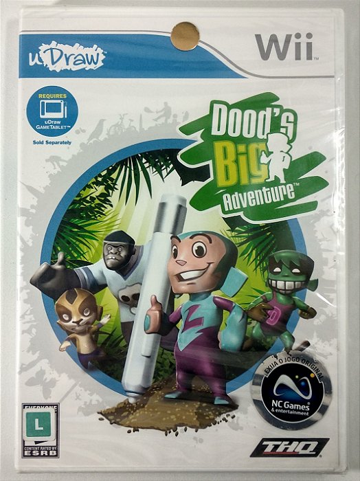 Doods Big Adventure Original (Lacrado) - uDraw Wii