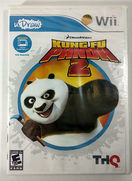 Jogo Kung Fu Panda 2 Original (Lacrado) - uDraw Wii