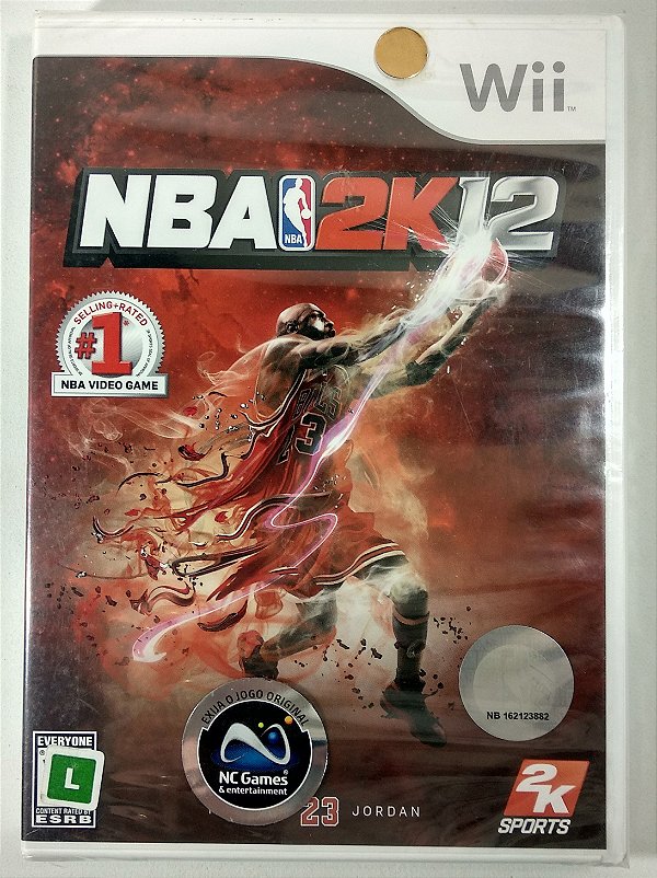 NBA 2k12 Original (Lacrado) - Wii