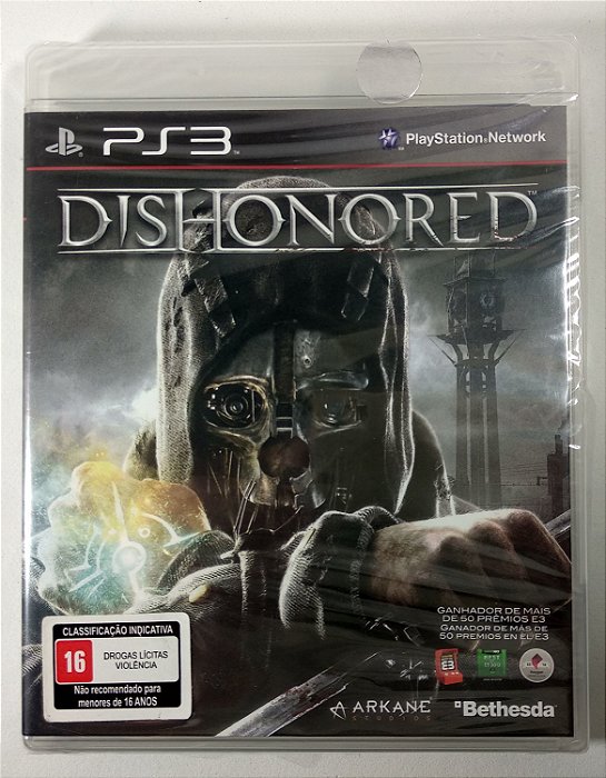 Jogo Dishonored (Lacrado) - PS3