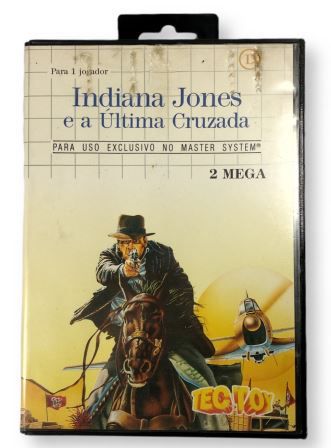 Jogo Indiana Jones e a última Cruzada - Master System