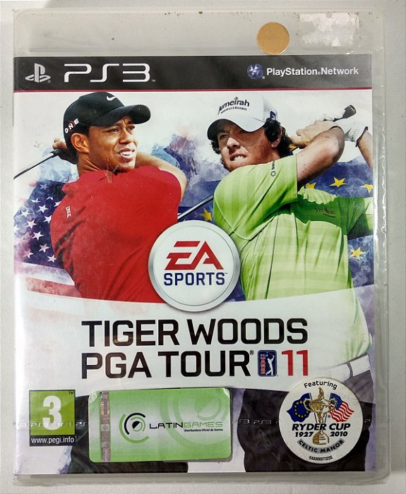 Tiger Woods PGA Tour 11 (Lacrado) - PS3 - Sebo dos Games - 7 anos