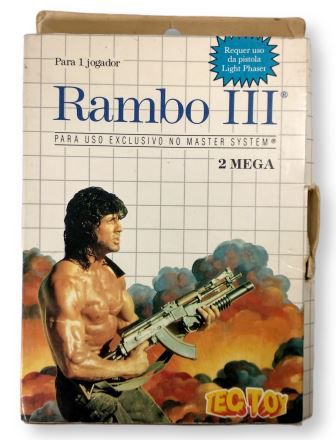 Jogo Rambo III - Master System