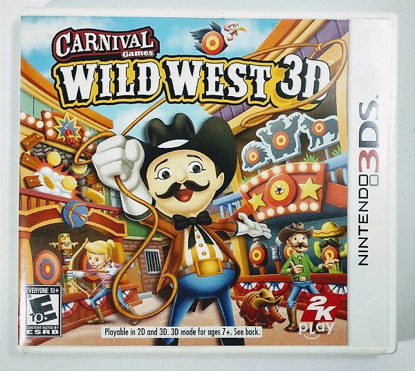 Jogo Carnival Games: Wild West 3D Original - 3DS