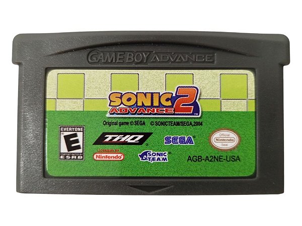 Jogo Sonic Advance 2 - GBA