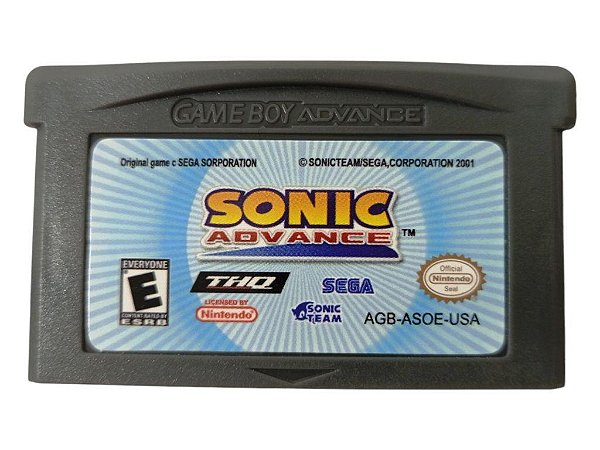 Jogo Sonic Advance - GBA