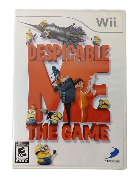 Jogo Despicable Me the game (Meu Malvado Favorito) Original - Wii