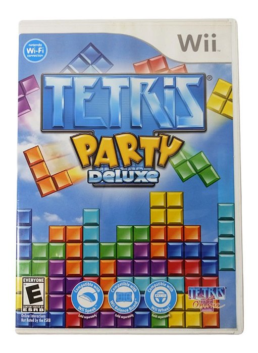 Jogo Tetris Party Deluxe Original - Wii