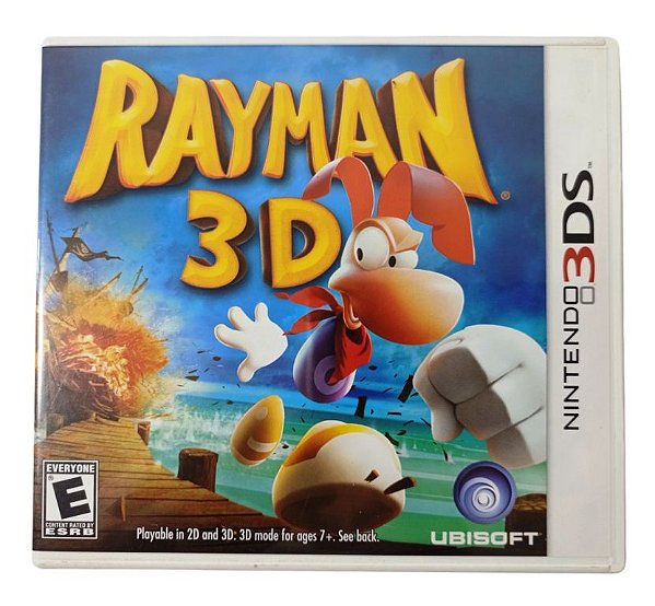 Jogo Rayman 3D Original - 3DS