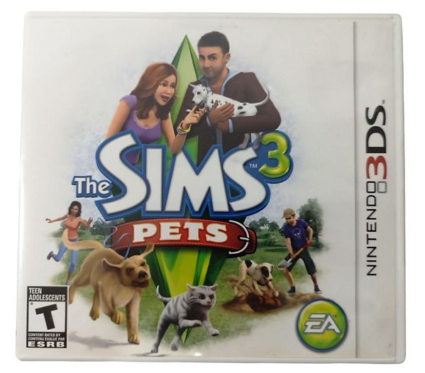 Jogo The Sims 3 Pets Original - 3DS