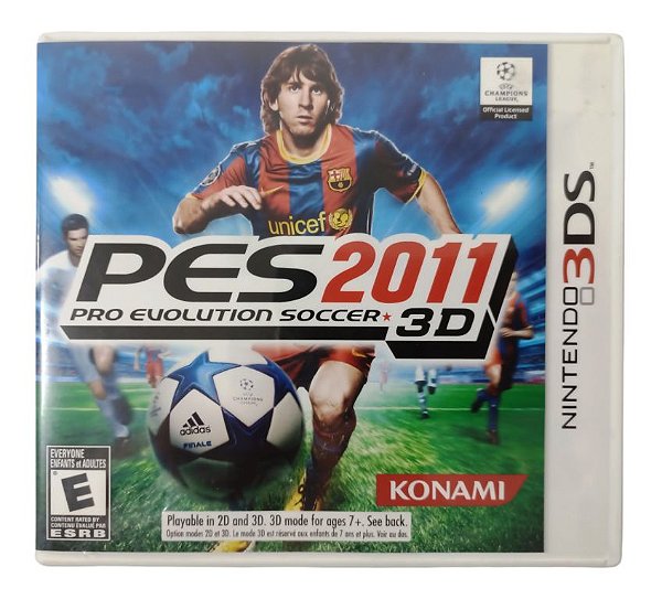 Jogo PES 2011 3D Original - 3DS