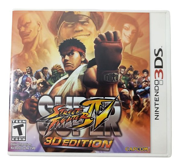 Jogo Super Street Fighter IV 3D Edition Original - 3DS