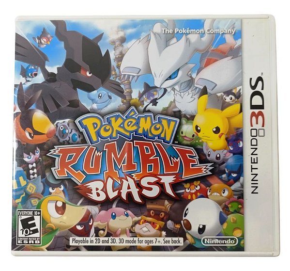 Jogo Pokemon Rumble Blast Original - 3DS