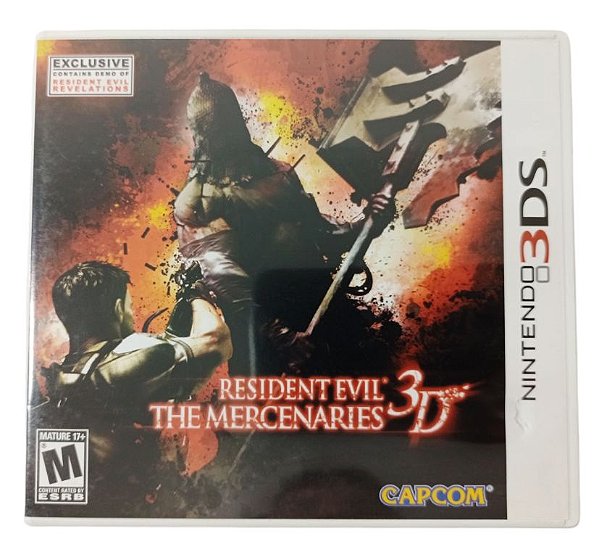 Jogo Resident Evil The Mercenaries 3D Original - 3DS