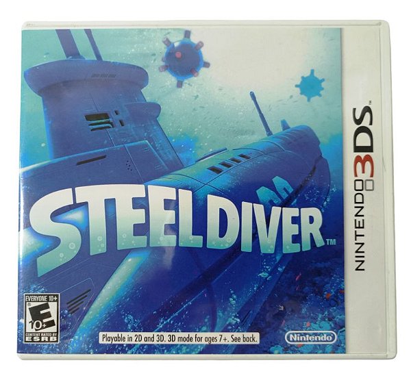 Jogo Steeldiver Original - 3DS